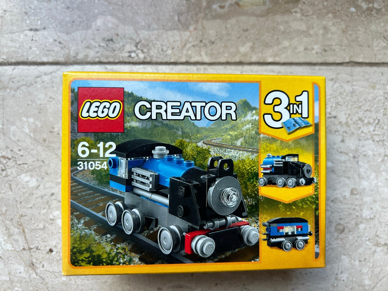 Lego Creator 31054 Blauwe Express Trein 3-in-1, Kinderen en Baby's, Lego, Ophalen of Verzenden, Zo goed als nieuw, Compleet