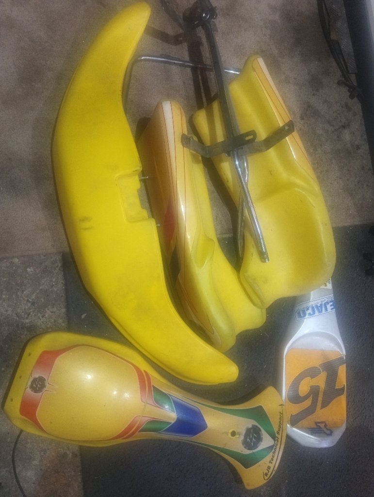 Gokart, Ophalen, Gebruikt, Onderdelen Kart