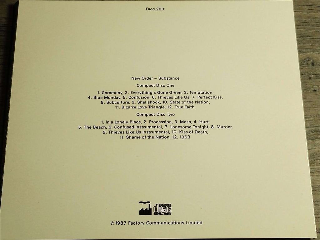 New Order ‎– Substance [2 CD], Ophalen of Verzenden, Zo goed als nieuw, New wave