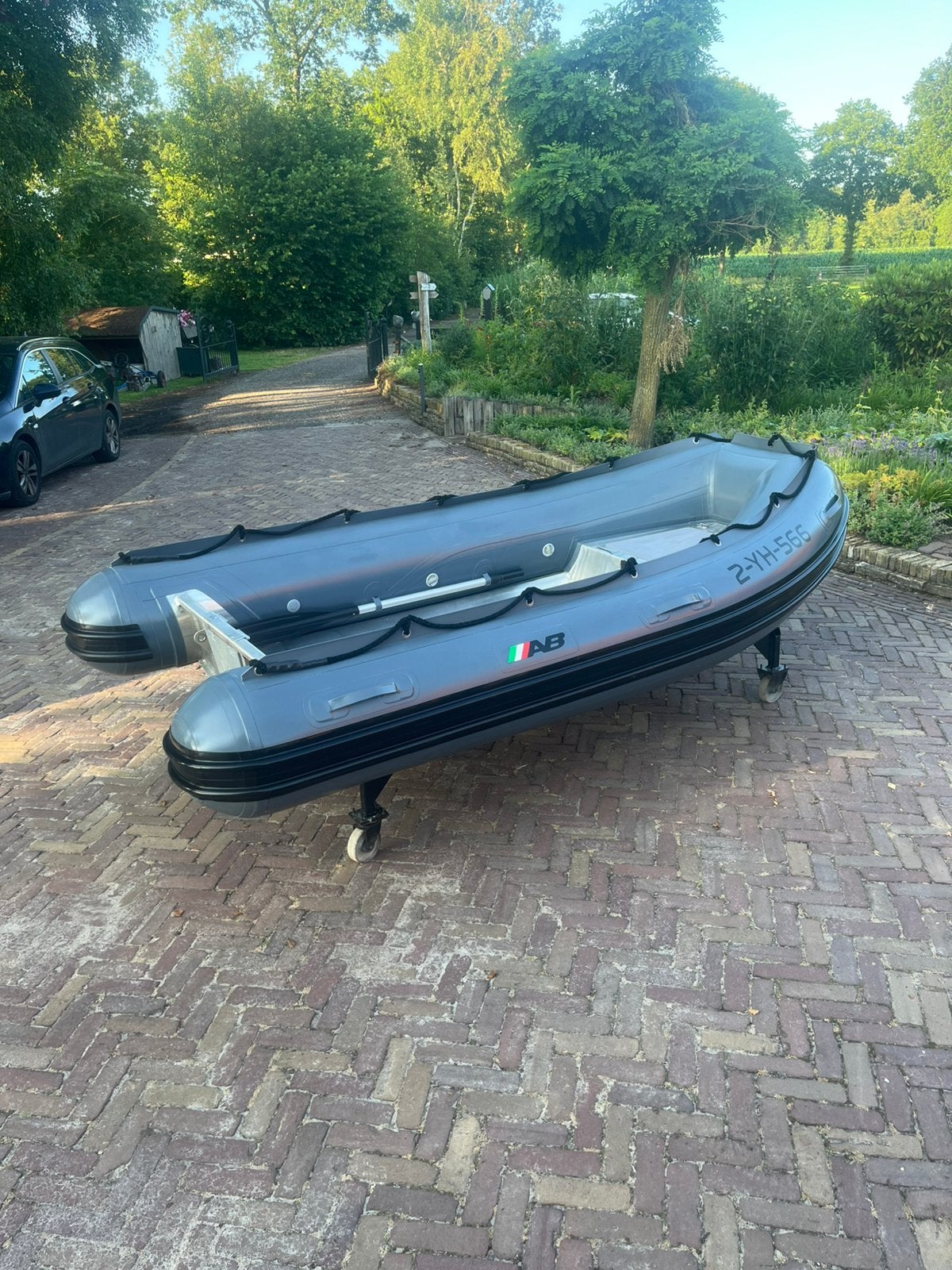 Ab profile met kalf Trailer, Ophalen, Zo goed als nieuw