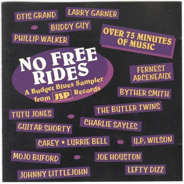 No Free Rides, Ophalen of Verzenden, Gebruikt, Blues