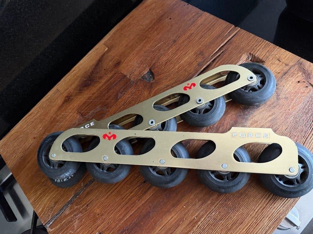 ✅ Mogema Force Frame 5-Wiel incl. goede wielen en lagers, Sport en Fitness, Overige merken, Inline skates 5 wielen, Ophalen of Verzenden