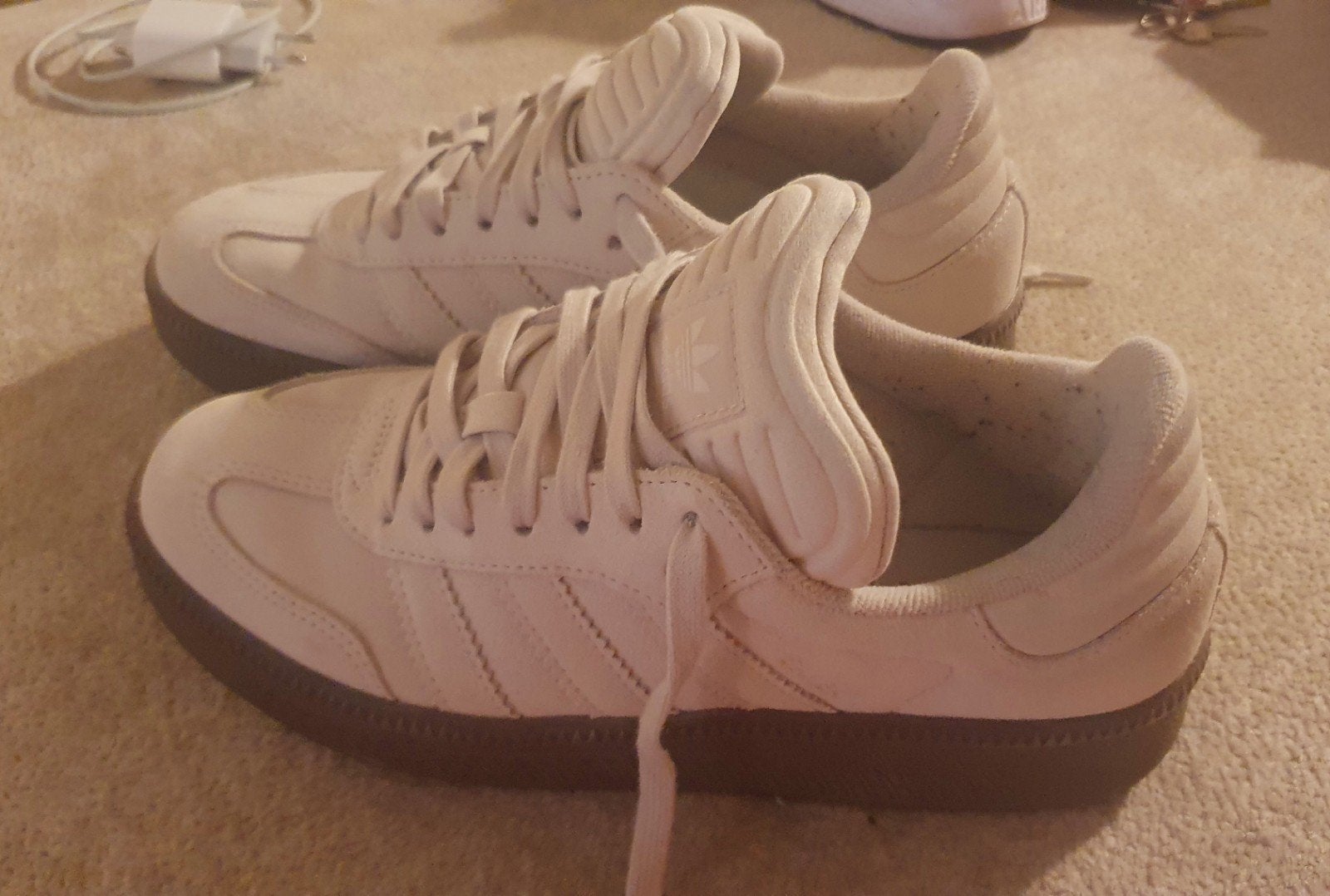 Adidas sneakers Samba XLG maat 41 1/3 - Zo goed als nieuw, Overige kleuren, Ophalen of Verzenden, Adidas, Sneakers of Gympen