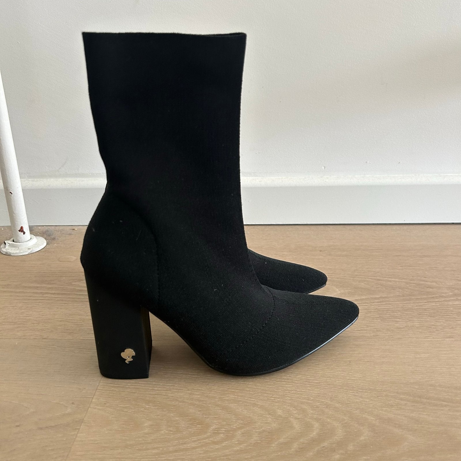 Reinders sock boots maat 37, Kleding | Dames, Ophalen of Verzenden, Zo goed als nieuw, Zwart, Lage of Enkellaarzen