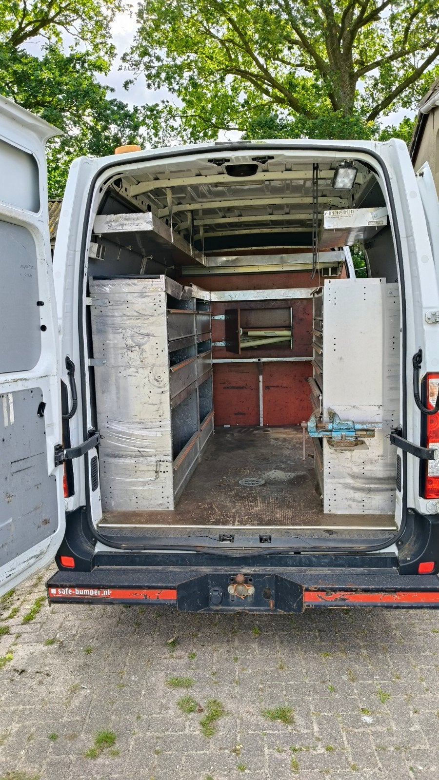 Complete Finnerup Bedrijfswageninrichting Opel Movano Master, Ophalen, Renault