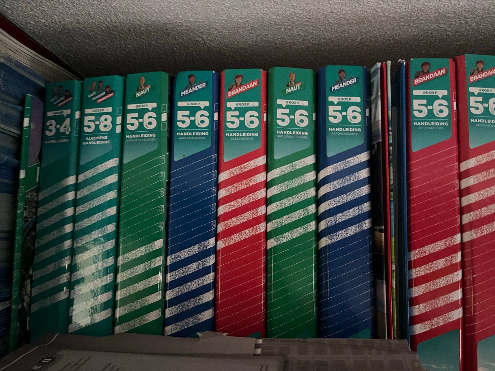 Handleidingen Naut, Meander & Brandaan groep 3-7, Boeken, Ophalen of Verzenden, Gelezen, Overige niveaus, Overige vakken