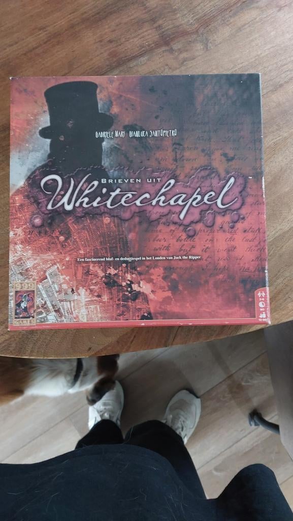 Brieven uit Whitechapel - Jack the Ripper bordspel, Een of twee spelers, Ophalen of Verzenden, Zo goed als nieuw, 999 Games