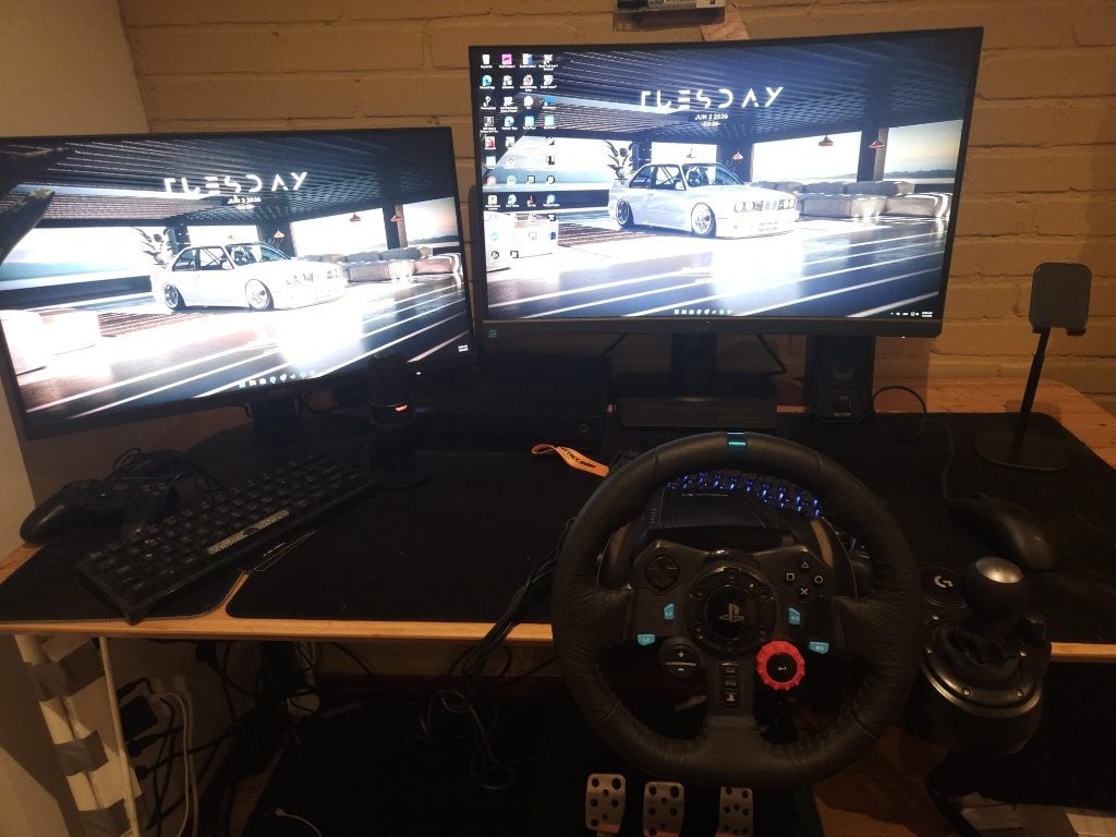 gaming pc, Met monitor, Gebruikt, 32 GB, ASUS