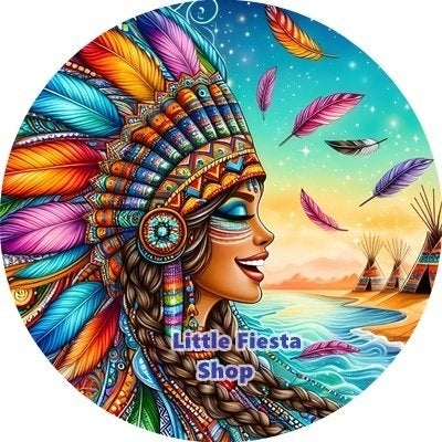 L1558 icing frosting indianentooi 20cm eetbare taart print, Ophalen of Verzenden, Nieuw, Taarten, Versiering