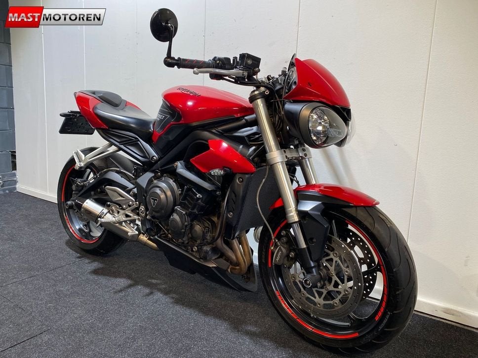 TRIUMPH STREET TRIPLE 765 S (bj 2017), Motorrijbewijs A, Bedrijf, Onbekend, 765 cc