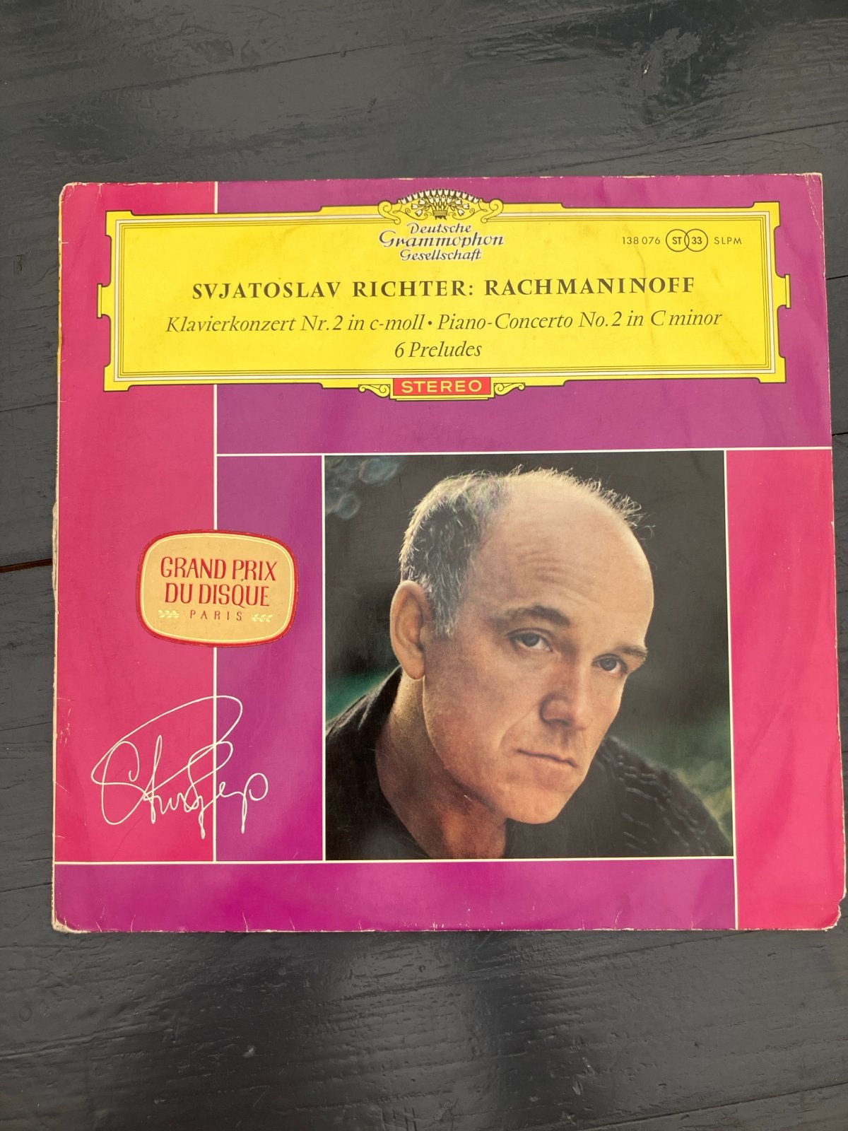 Rachmaninoff: Pianoconcert Nr. 2 - Sviatoslav Richter LP, Cd's en Dvd's, LP, Gebruikt, Soloconcert, Ophalen of Verzenden