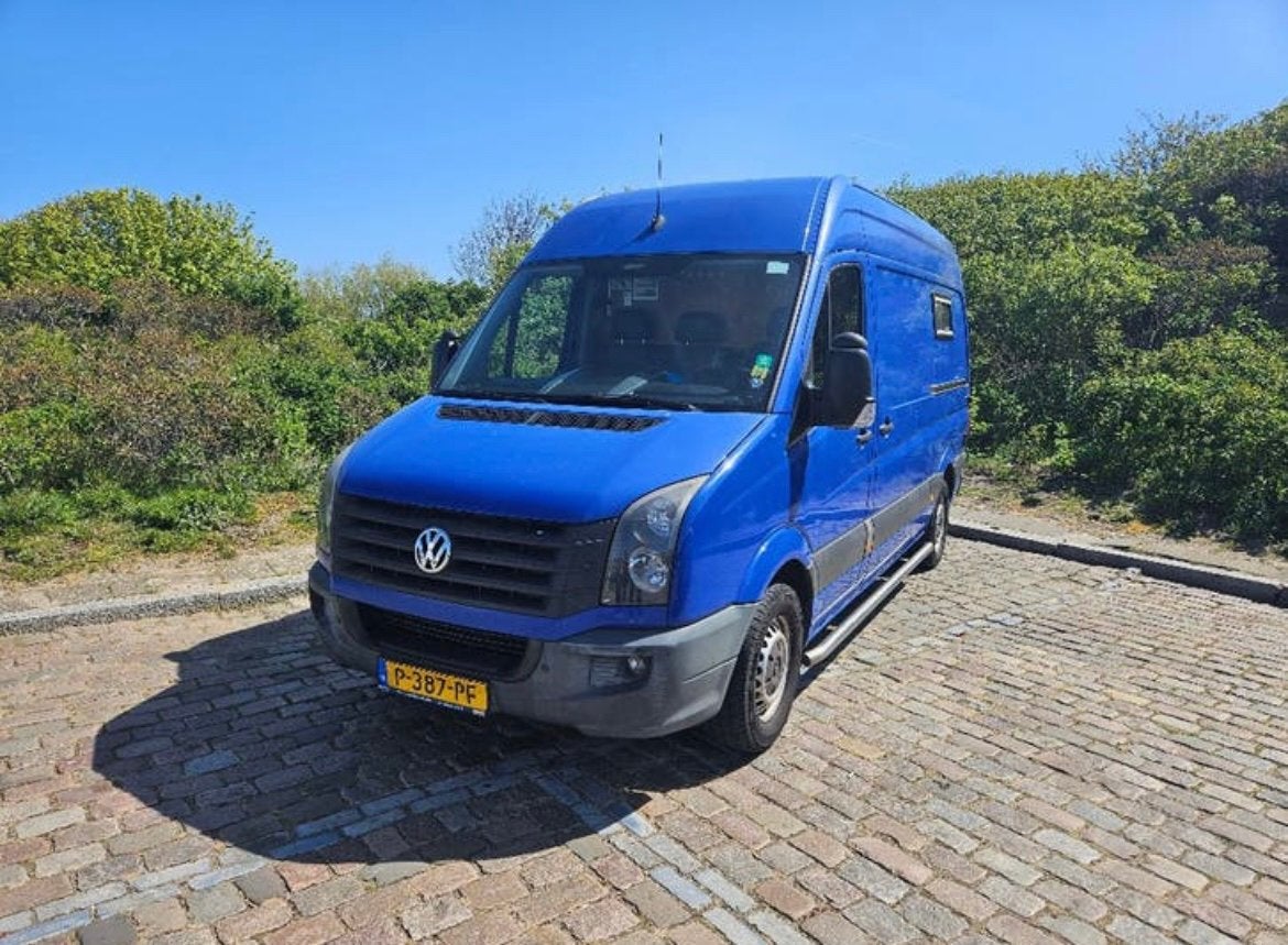 Camperbus Crafter L2H2 | Instapklaar | Off-grid, Caravans en Kamperen, Campers, Buscamper of Camperbus, Volkswagen, Tot en met 2
