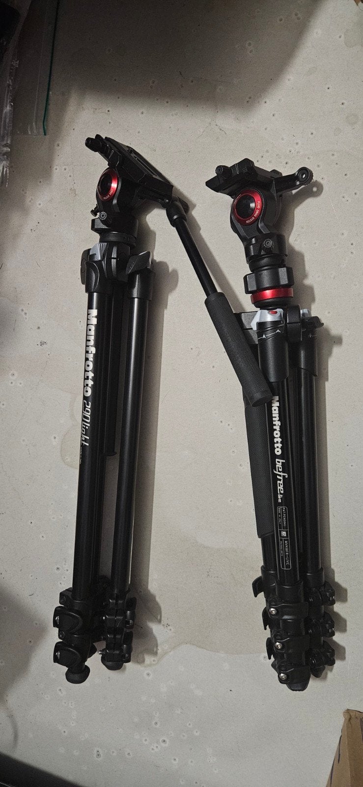 Manfrotto Statieven: Befree Live & 290 Light, Ophalen of Verzenden