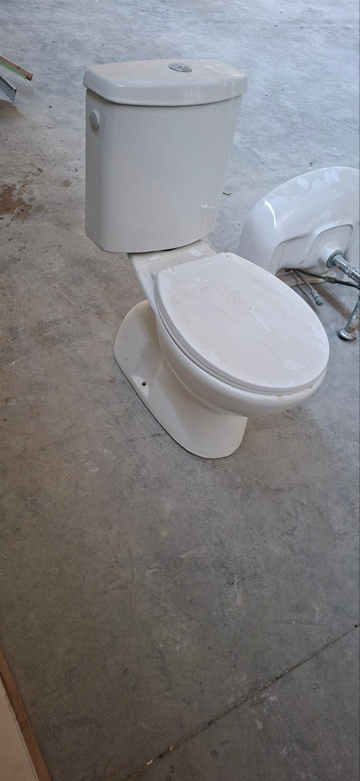 Toilet pot wit, Ophalen, Toilet