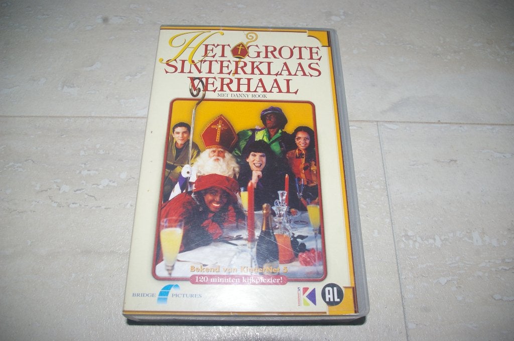 Het grote Sinterklaas verhaal VHS band, Cd's en Dvd's, Alle leeftijden, Zo goed als nieuw, VHS, Ophalen of Verzenden