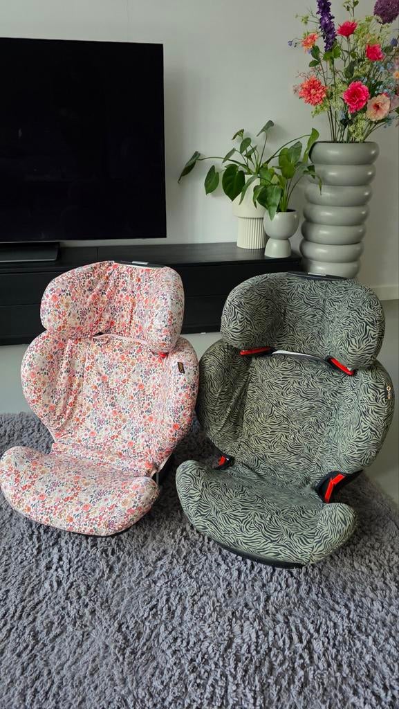 2x Maxi Cosi Rodifix AP Black autostoel 15-36kg Isofix, Ophalen, Gebruikt, 15 t/m 36 kg, Zijbescherming