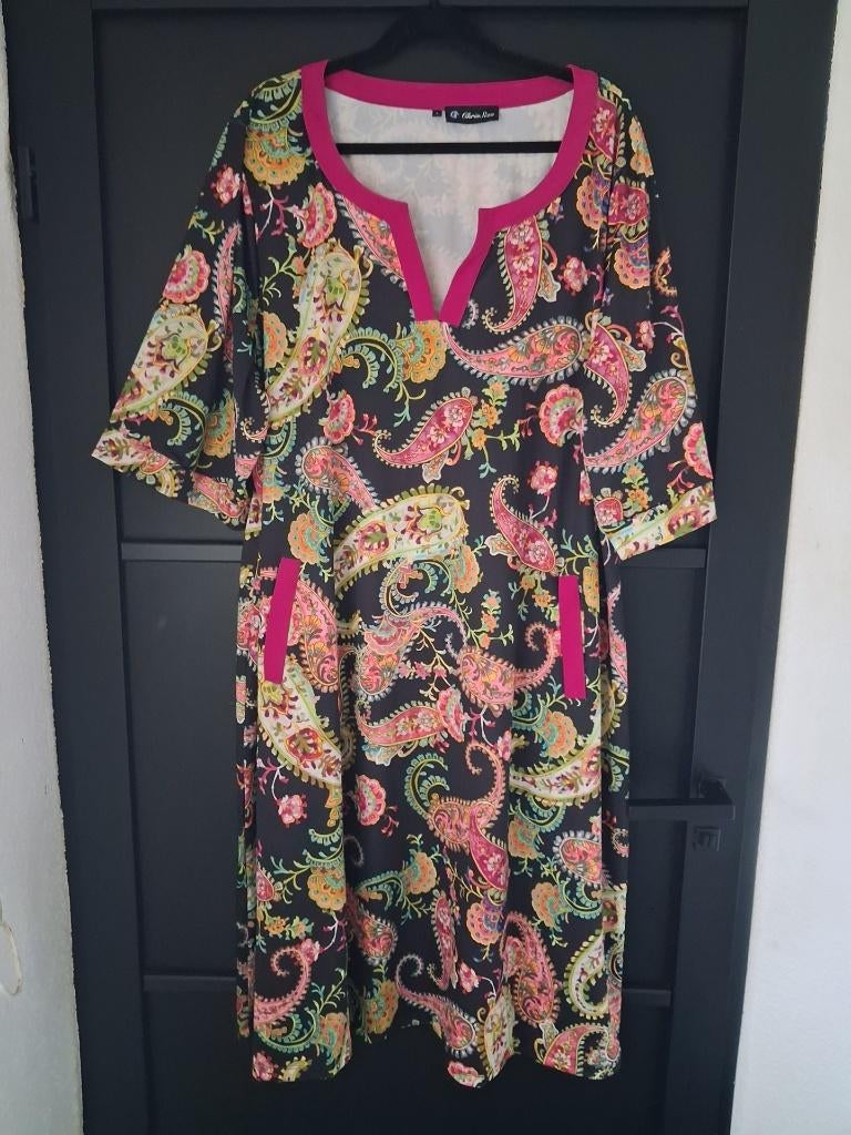 ChrisSize jurk paisley maat 4, Overige kleuren, Jurk, Ophalen of Verzenden, ChrisSize