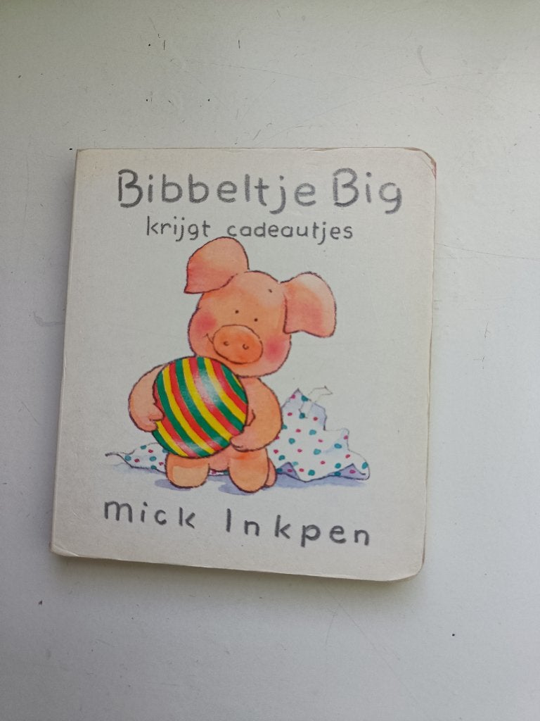 Mick Inkpen – Bibbeltje Big krijgt cadeautjes, Ophalen of Verzenden, Gelezen, Mick Inkpen