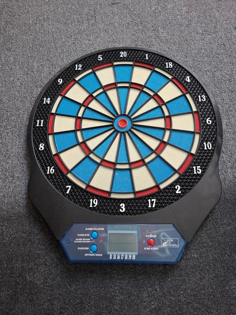 Elektronisch dartbord - Zo goed als nieuw, Ophalen, Zo goed als nieuw, Dartbord, Elektronisch