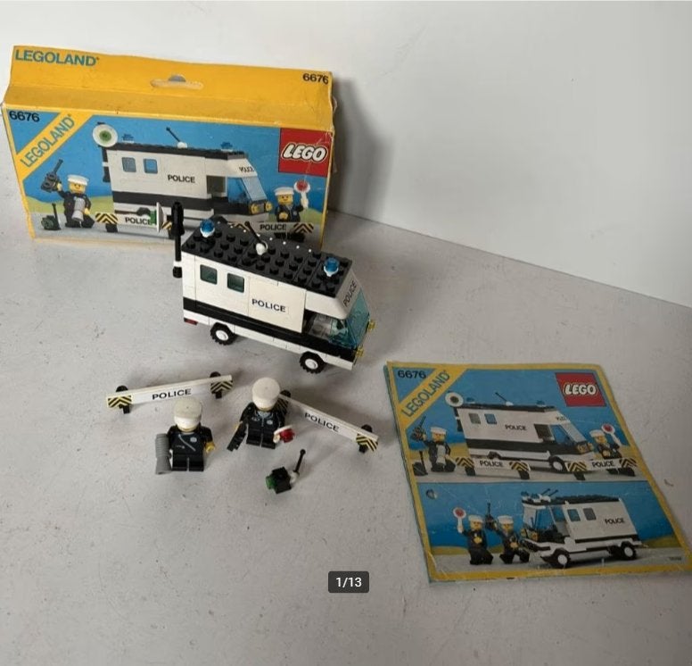 Lego Legoland - Mobile Command Unit - 6676, Gebruikt, Lego, Ophalen of Verzenden, LEGOLAND
