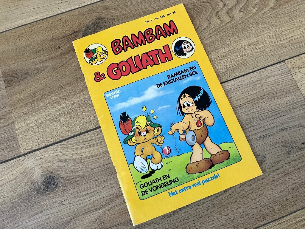 Bambam & Goliath, Eén stripboek, Ophalen of Verzenden, Gelezen