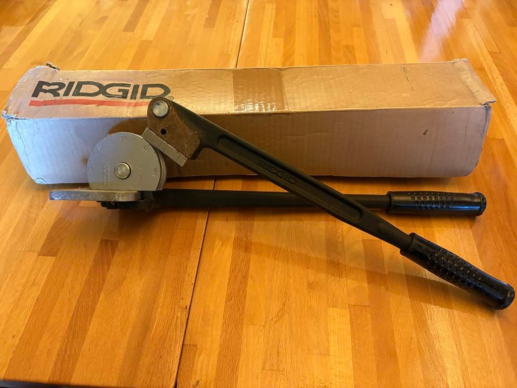 RIDGID Pijpenbuiger 12mm Model 412M - Nieuw in doos, Ophalen of Verzenden, Zo goed als nieuw