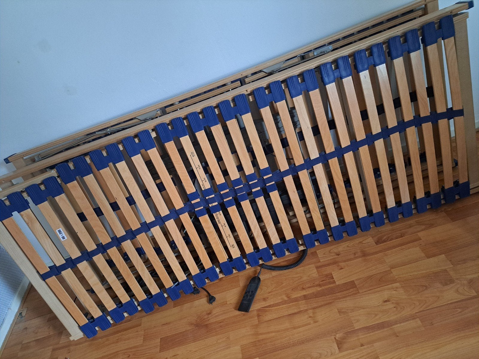 Elektrisch verstelbare lattenbodem 90x200 cm