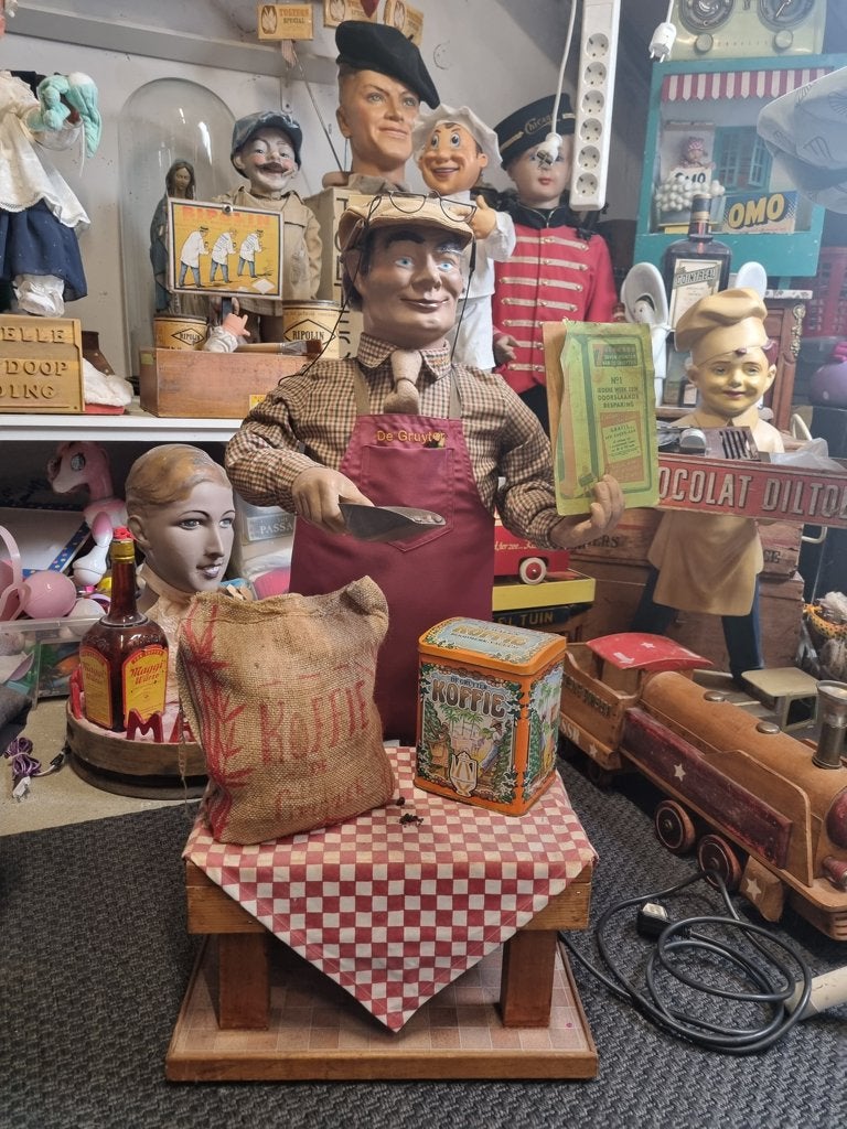 Automaton / Reclame Automaat De Gruyter 1950's, Ophalen of Verzenden, Gebruikt, Overige typen