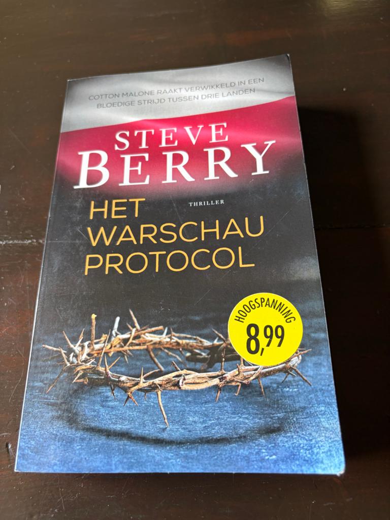 Het Warschau Protocol - Steve Berry (Thriller), Boeken, Thrillers, Zo goed als nieuw, Nederland, Ophalen of Verzenden