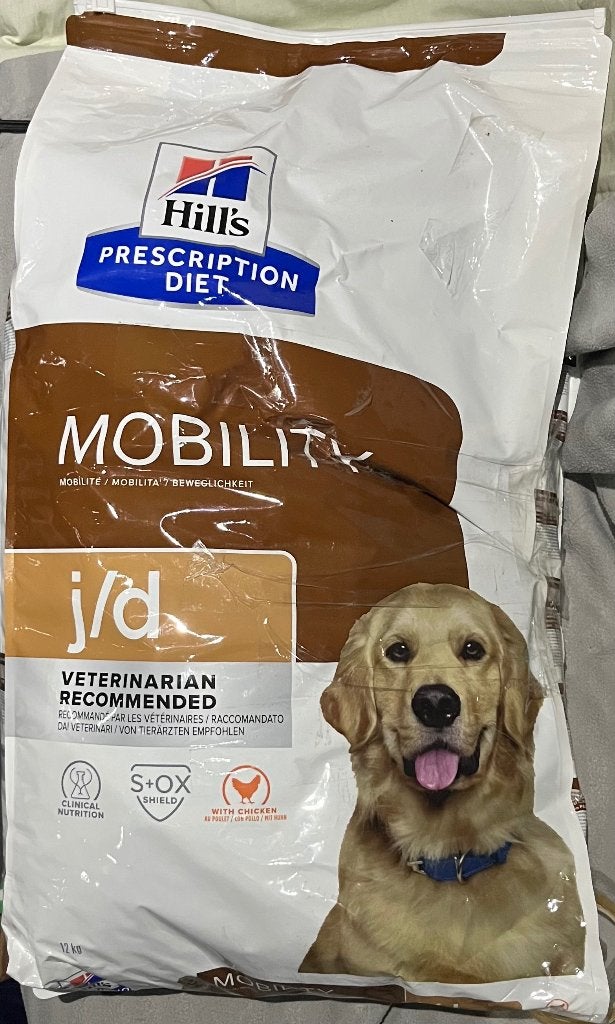 Hill's Prescription Diet Mobility j/d hond 12kg, Ophalen of Verzenden, Nieuw