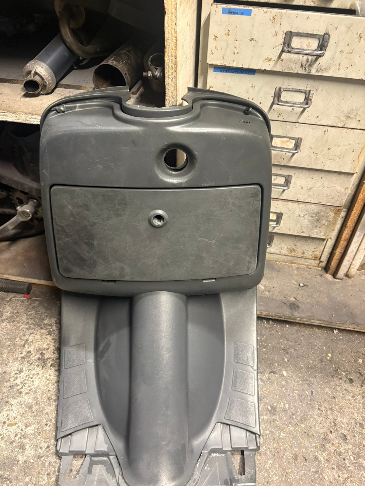 Type 1,2,3 beenschild (met handschoenen vakje), Ophalen, Gebruikt, Tank, Piaggio