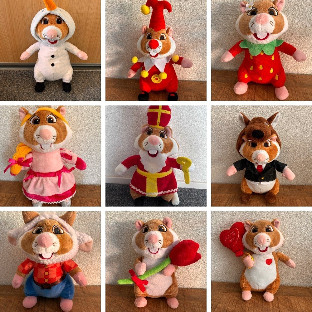 AH hamster knuffels. Prijs is per stuk. ZGAN., Verzamelen, Albert Heijn, Ophalen of Verzenden