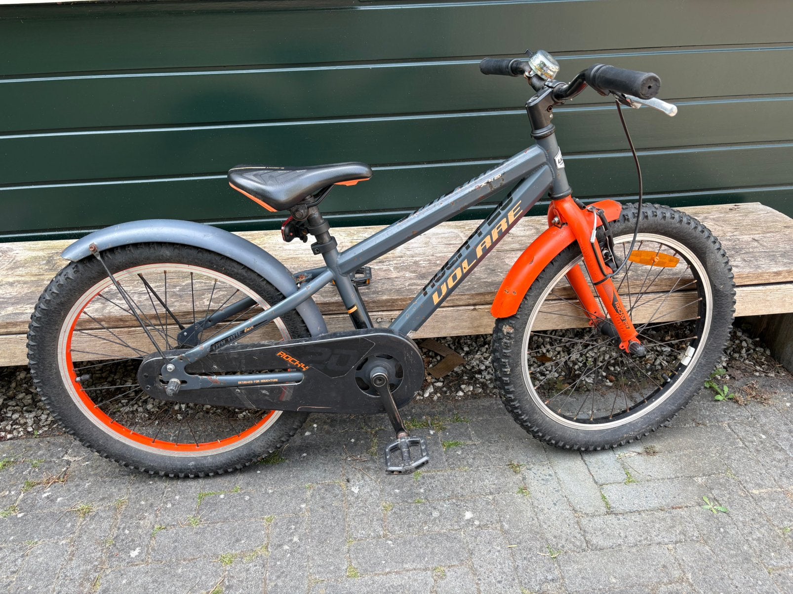 Volare Rocky 20 inch kinderfiets, Ophalen, Terugtraprem, Gebruikt, Handrem