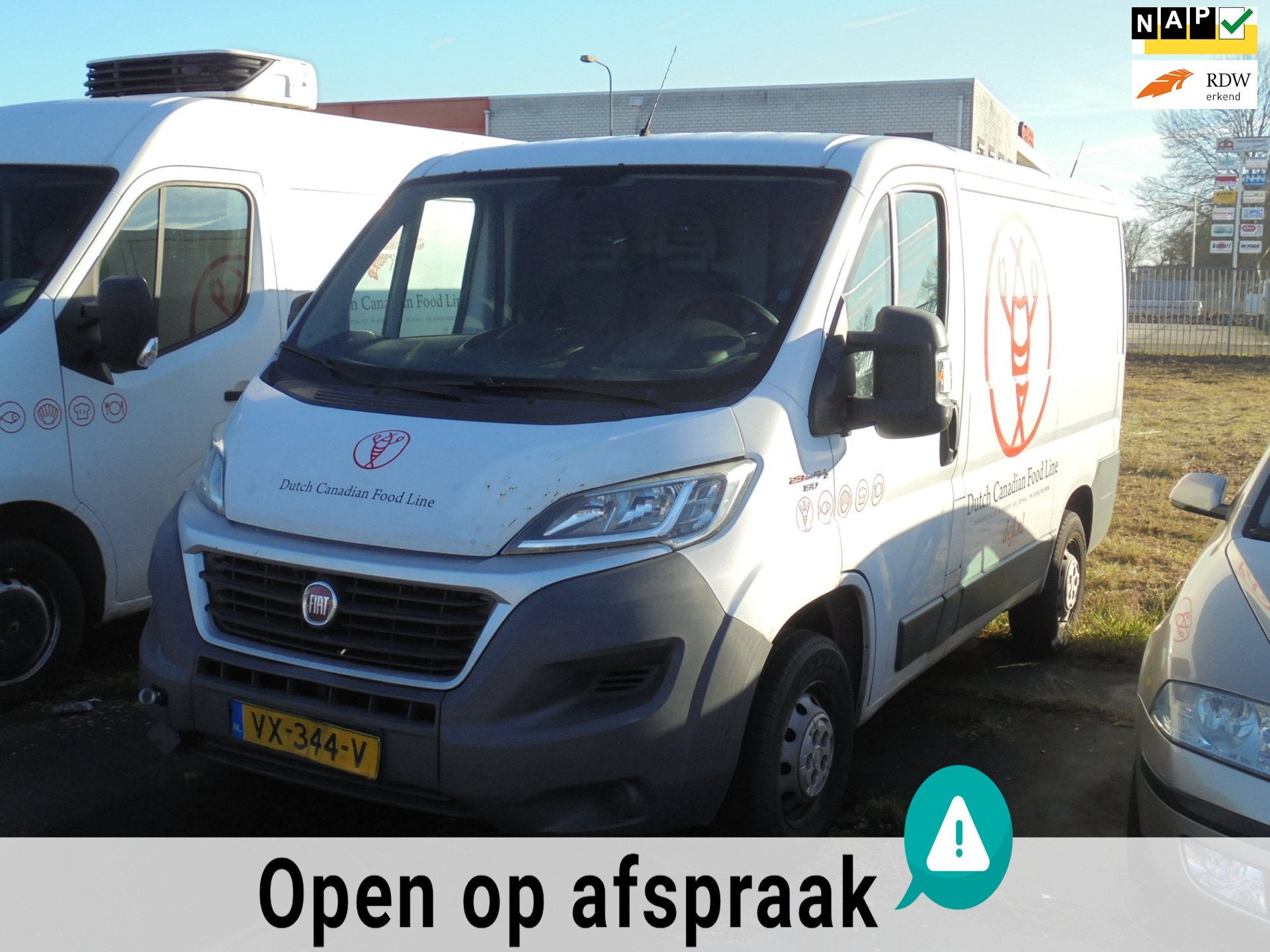 Fiat Ducato 30 2.3 MultiJet L1H1 KOELBUS, Voorwielaandrijving, Stof, Gebruikt, Origineel Nederlands