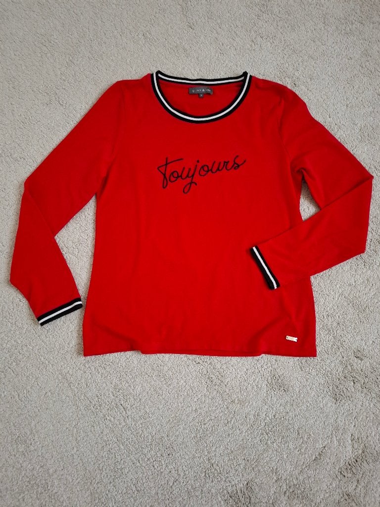 dames t shirt, Ophalen of Verzenden, Nieuw, Rood, Korte mouw