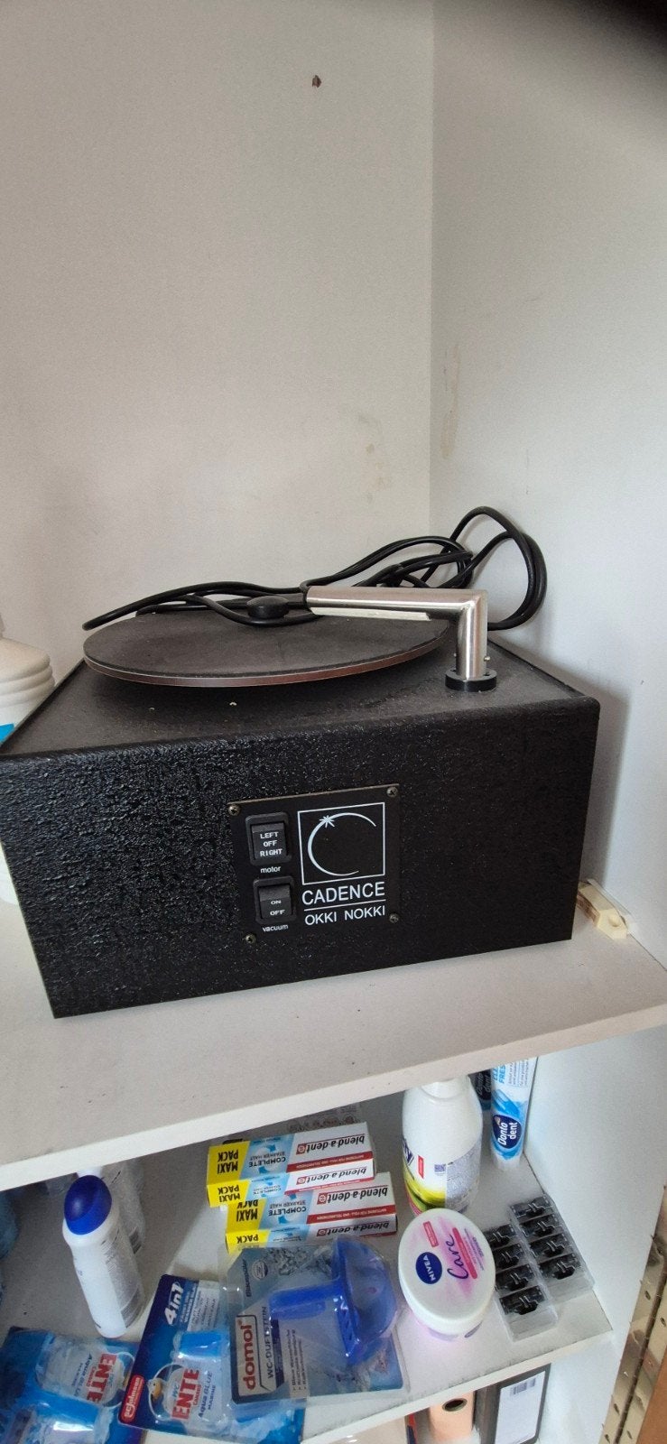 Cadence Okki Nokki platenwasmachine, Ophalen, Zo goed als nieuw, Platenspeler, Overige merken