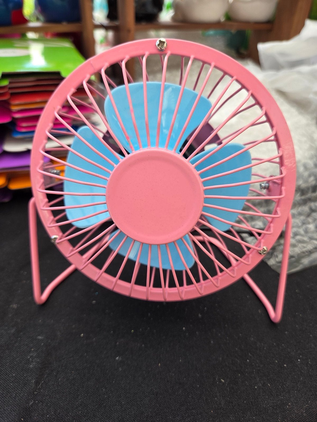 Mini ventilator met usb aansluiting, Ophalen of Verzenden, Nieuw, Tafelventilator