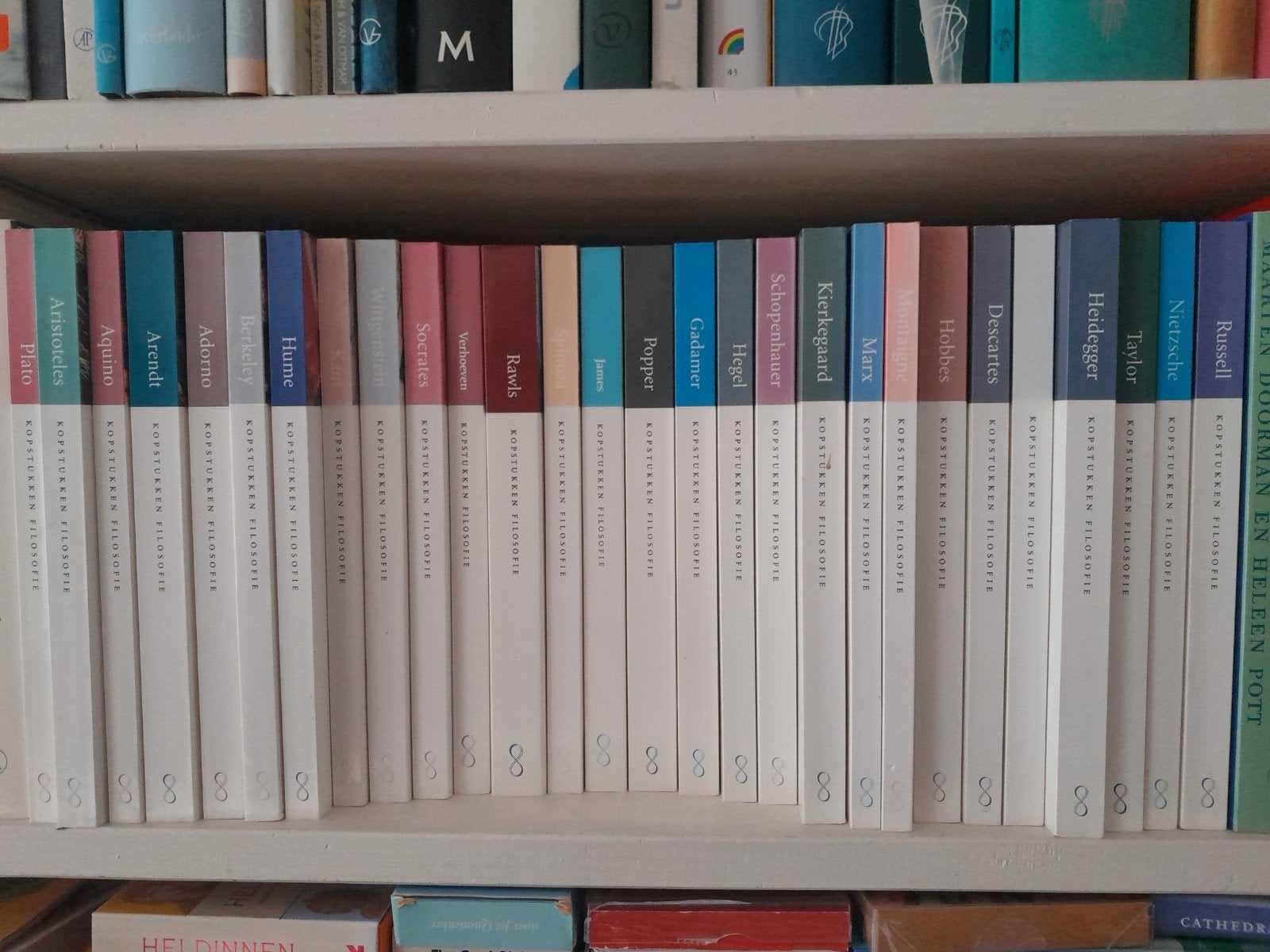 Kopstukken Filosofie Collectie - 28 Delen, Ophalen of Verzenden, Zo goed als nieuw, Diverse filosofen, Nederland