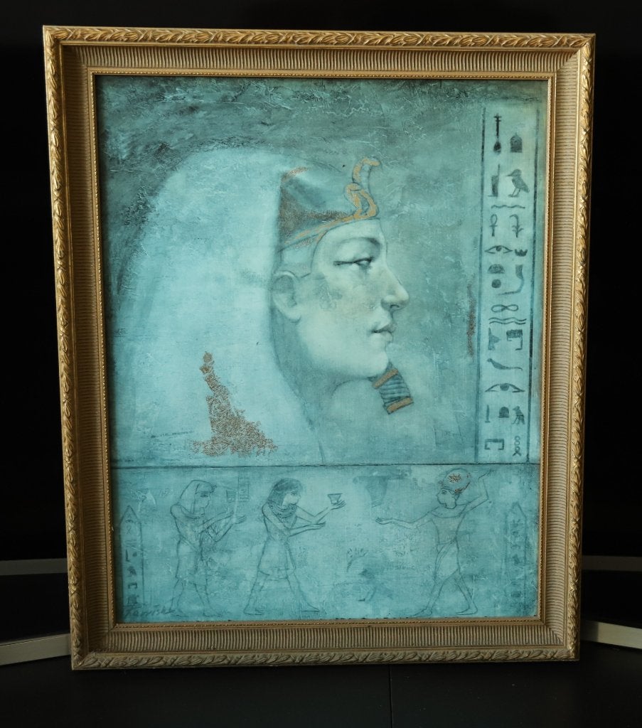 Kunstwerk, Egypte, Ophalen, 50 – 75, Zo goed als nieuw, Schilderij