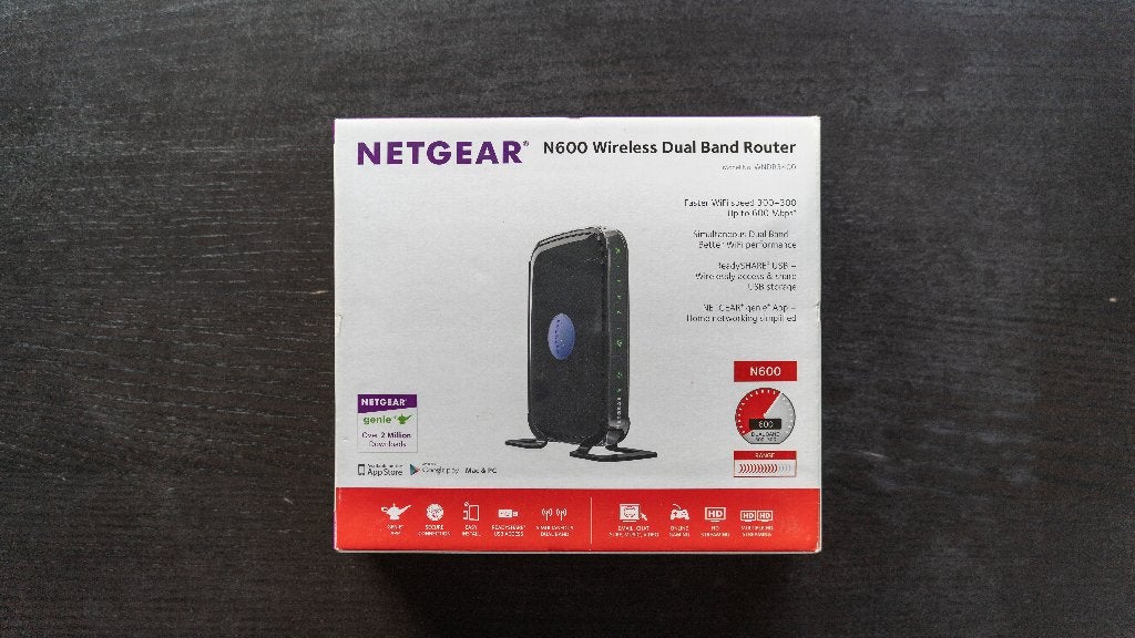 NETGEAR N600 Wireless Dual Band Router (WNDR3400), Ophalen of Verzenden, Zo goed als nieuw, Netgear