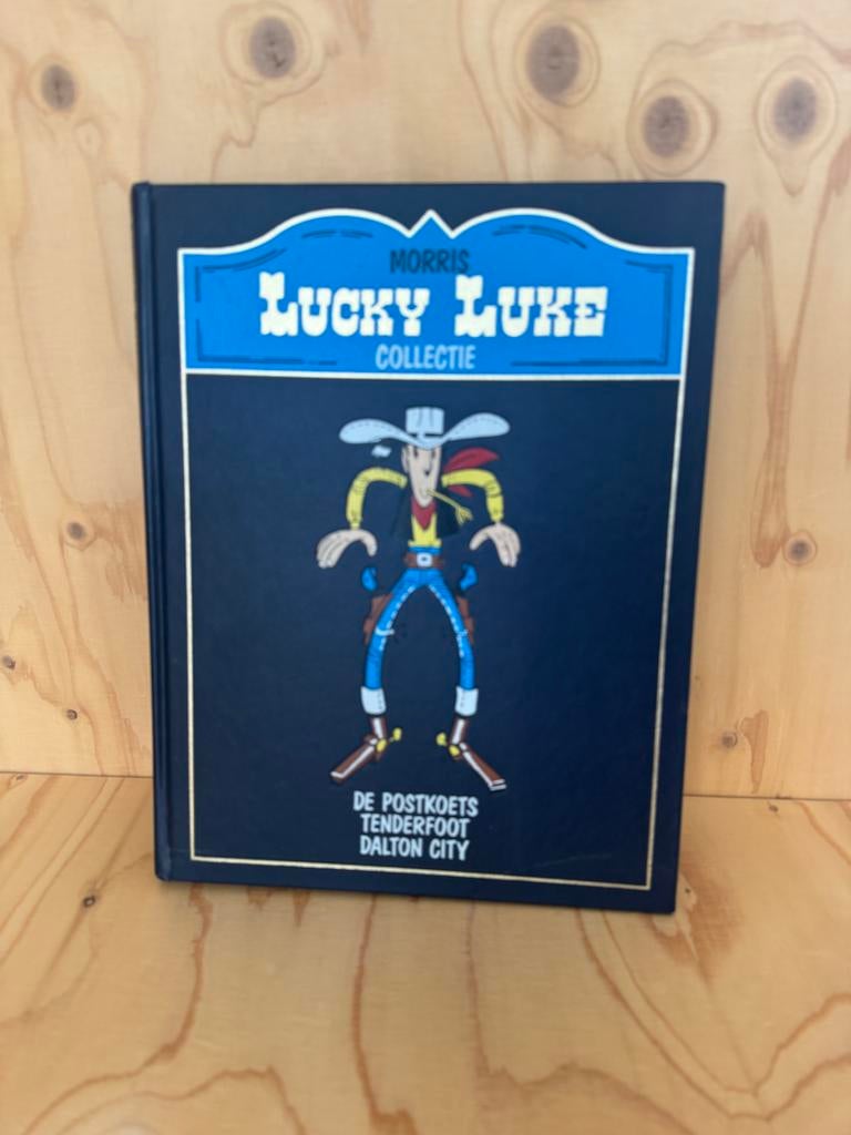 Lucky Luke Collectie: De Postkoets, Tenderfoot, Dalton City, Boeken, Meerdere stripboeken, Ophalen of Verzenden, Zo goed als nieuw