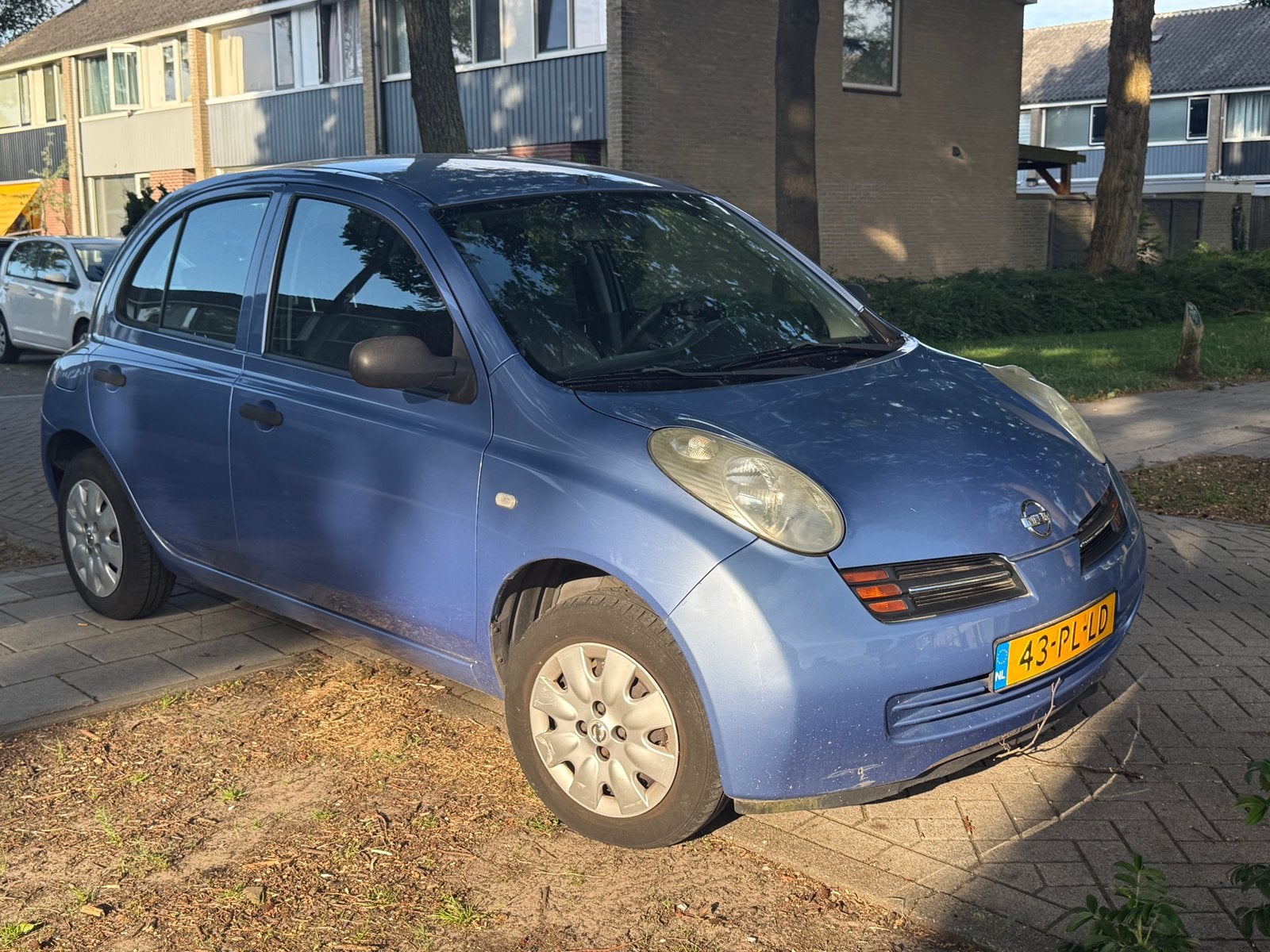Nissan Micra 1.2 48KW 5DR 2004 Blauw, Auto's, Nissan, 40 €/maand, 4 cilinders, Blauw, Origineel Nederlands