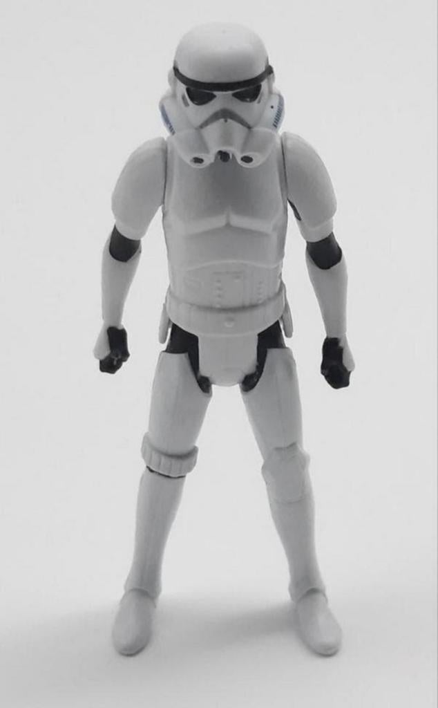 Star Wars Stormtrooper figuur ca. 9,5cm hoog uit 2014, Ophalen of Verzenden, Zo goed als nieuw, Actiefiguurtje