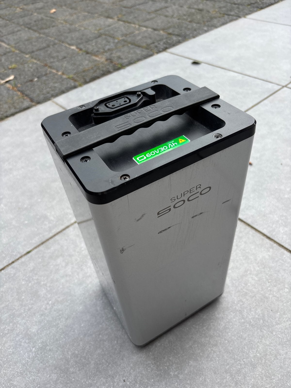 Super Soco 60V 30Ah Accu Batterij, Ophalen of Verzenden, Gebruikt