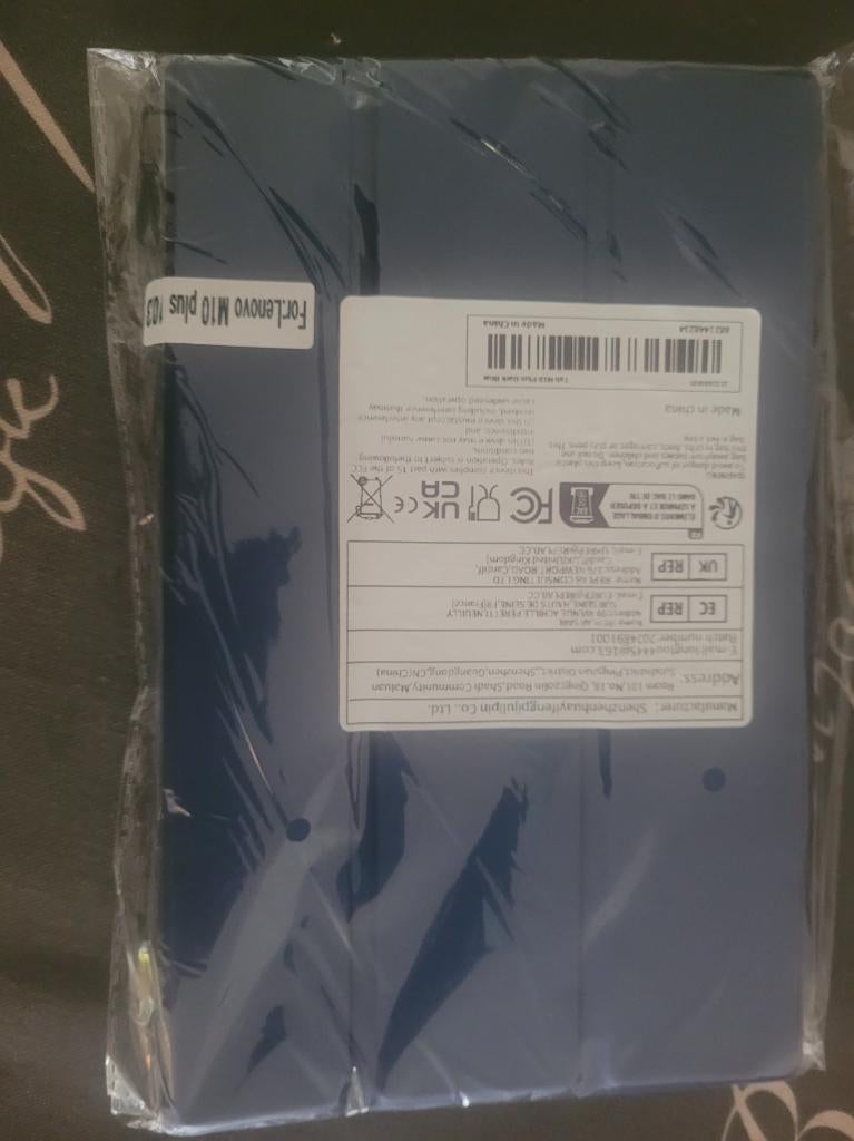Tablet cover Lenovo M10 FHD Plus 26.16cm, Ophalen, Nieuw, 10 inch, Bescherming voor- en achterkant