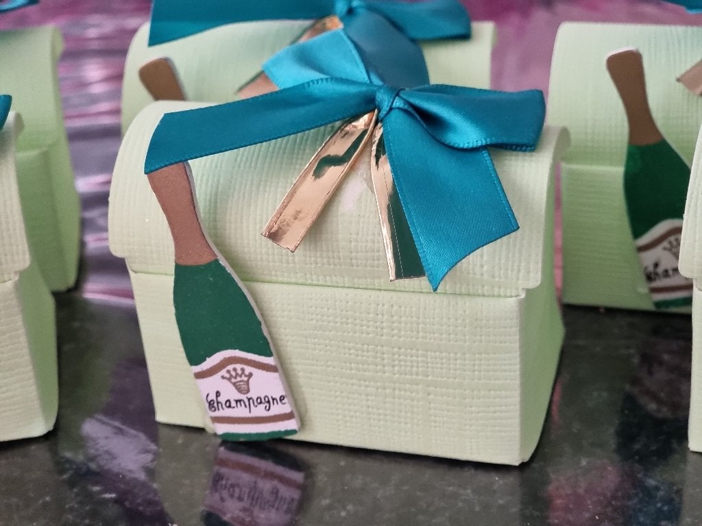 huwelijks bedankjes, Ophalen of Verzenden, Nieuw, Groen, Accessoires