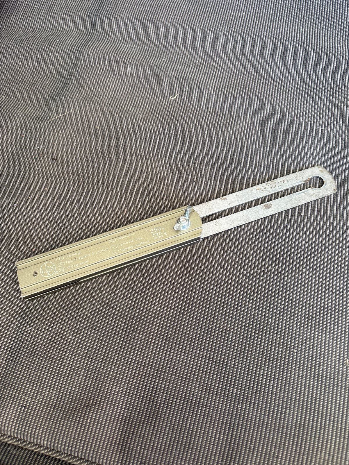 Zwaaihaak 250 mm - Handig meetgereedschap, Ophalen of Verzenden, Gebruikt, Overige typen