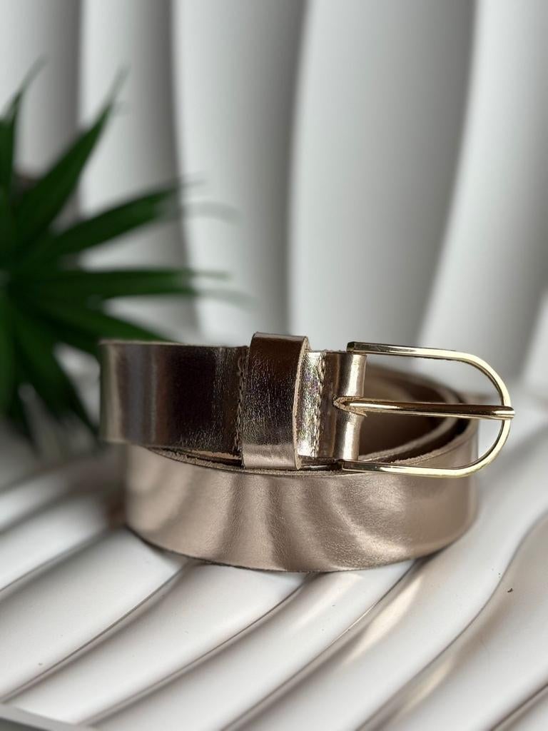 Gouden riem met gesp, Kleding | Dames, Riemen en Ceinturen, Overige kleuren, 3 tot 5 cm, 90 tot 100 cm, Heupriem