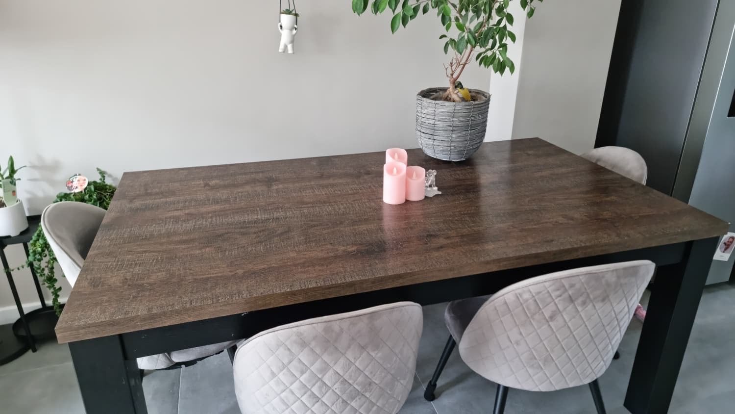 MOET SNEL WEG! Zeer nette eettafel 180x100cm, Ophalen, 50 tot 100 cm, Zo goed als nieuw, Vijf personen of meer