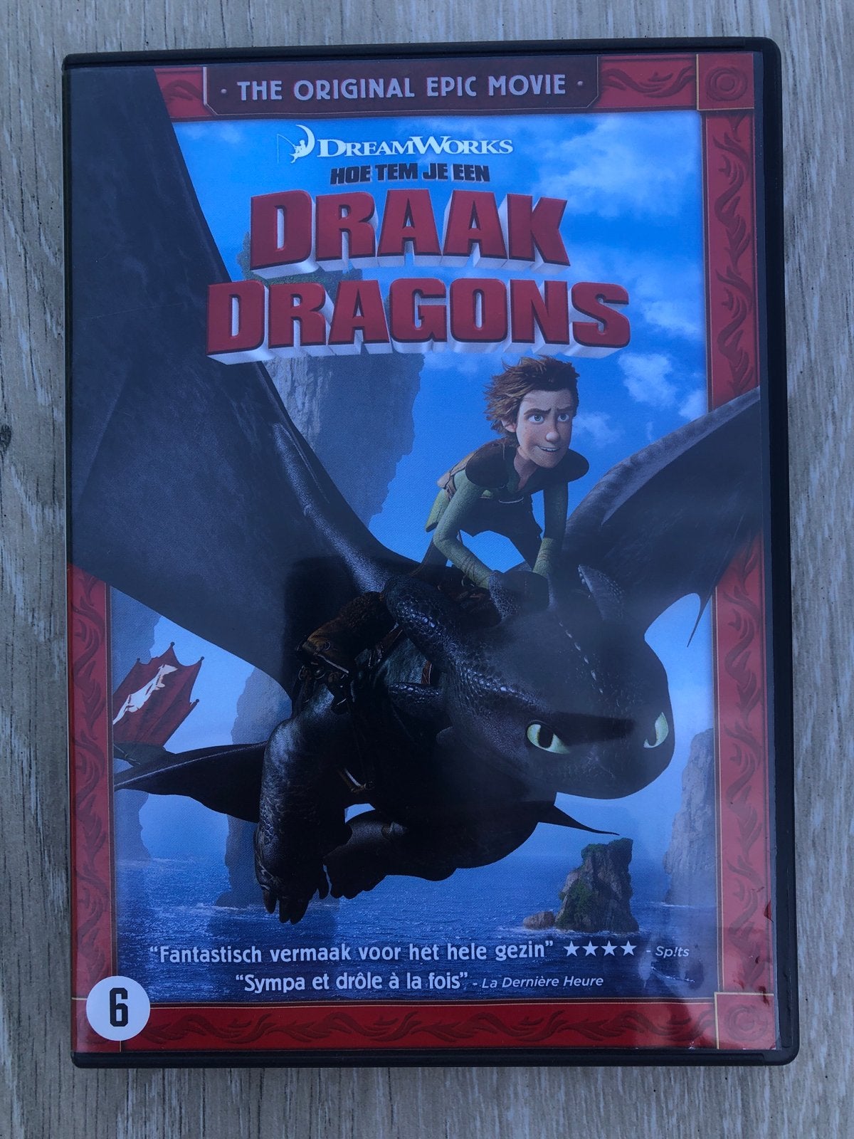 Hoe Tem Je Een Draak - DreamWorks DVD, Animatie, Nederlands, Vanaf 6 jaar, Film